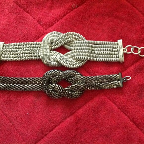 Vintage Lot of 14 Assorted Chain, Link, Beaded Bracelets - Picture 6 of 10